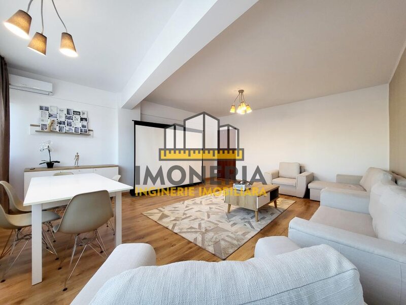 Doua camere + parcare, 0% comision, 200 m metrou, 550 m parc, 33 mpu living