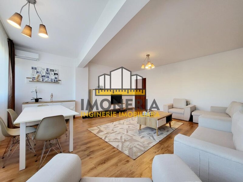 Doua camere + parcare, 0% comision, 200 m metrou, 550 m parc, 33 mpu living